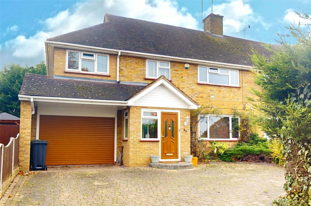 Extended Five bedroom semi detached house with garage