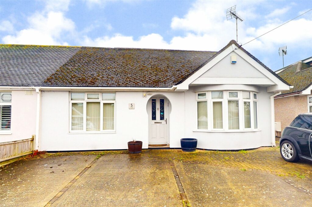 Three Bedroom Semi-detached bungalow with loft conversion providing third bedroom with en-suite showeroom