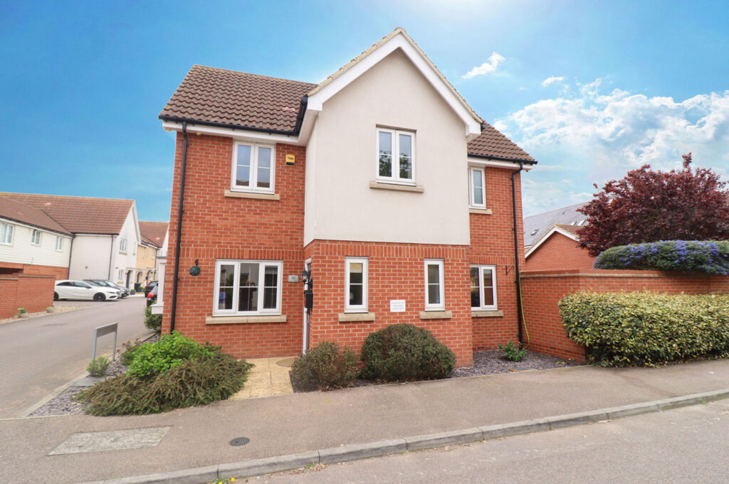 Modern three bedroom house with garage